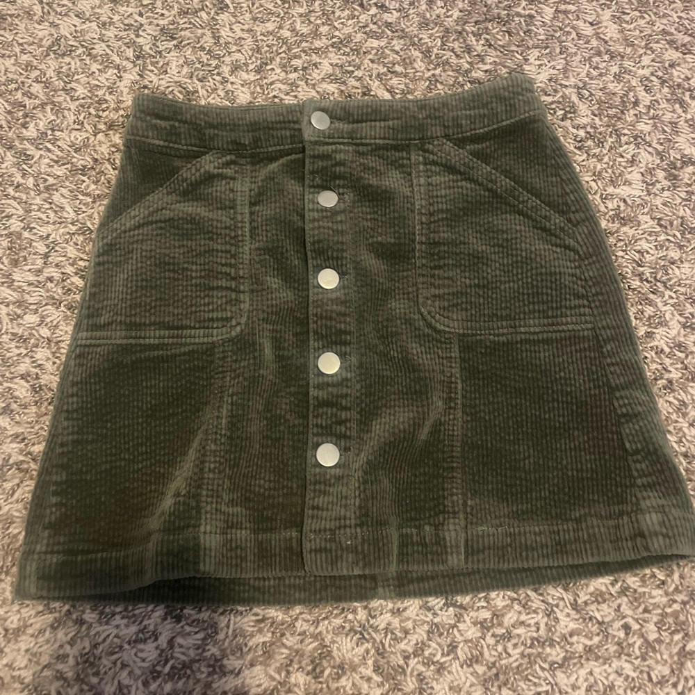 Button Up Skirt